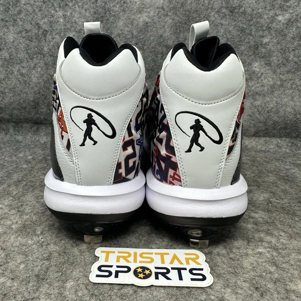 Nike Griffey 2 Baseball Cleats Mens Size 11 Jackie Robinson Day Metal HV6878-001